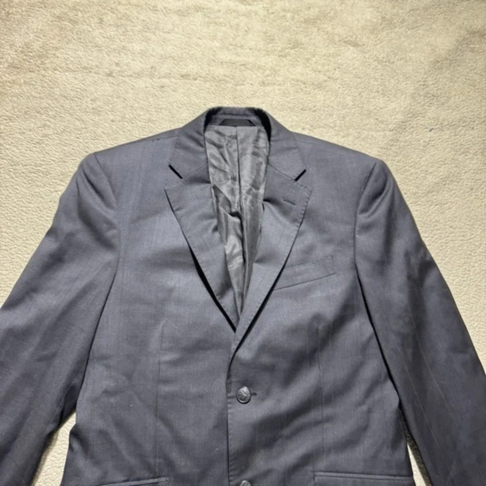 Rag &‎ Bone Blazer Mens 38 Black Two Button Wool Blend For Barneys Jacket Collar
